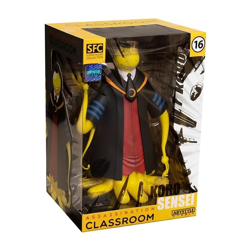 ABYSTYLE Studio Assassination Classroom Koro Sensei SFC - Figura coleccionable de PVC, estatua de anime, figura de manga de