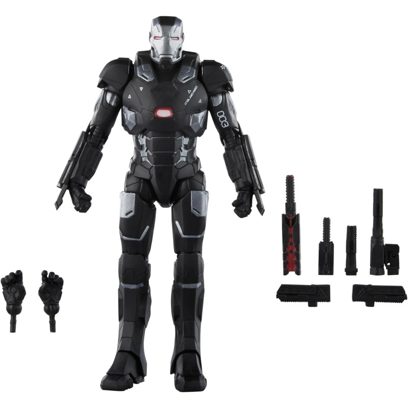 Marvel Hasbro Legends Series War Machine, Captain America: Civil War Figuras de acción coleccionables de 6 pulgadas, figuras de