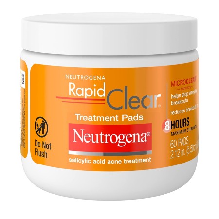 Neutrogena Rapid Clear Acné Defense Face Loción, 1.7 onzas (Paquete de 3)