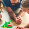 iShyan Juego de dientes de cocodrilo para niños, juego de dentista de dedo mordedor de cocodrilo divertido juego de dientes de