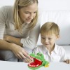 iShyan Juego de dientes de cocodrilo para niños, juego de dentista de dedo mordedor de cocodrilo divertido juego de dientes de