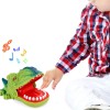 iShyan Juego de dientes de cocodrilo para niños, juego de dentista de dedo mordedor de cocodrilo divertido juego de dientes de