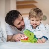 iShyan Juego de dientes de cocodrilo para niños, juego de dentista de dedo mordedor de cocodrilo divertido juego de dientes de