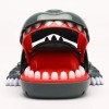 iShyan Juego de dientes de cocodrilo para niños, juego de dentista de dedo mordedor de cocodrilo divertido juego de dientes de