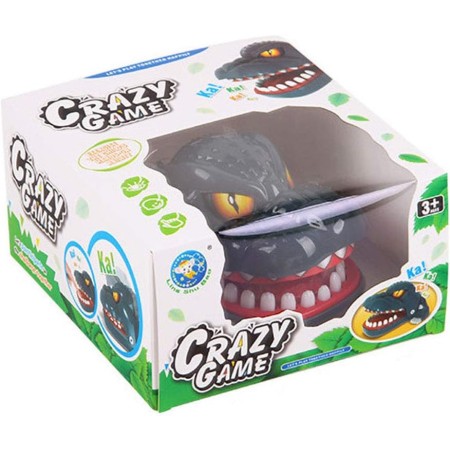iShyan Juego de dientes de cocodrilo para niños, juego de dentista de dedo mordedor de cocodrilo divertido juego de dientes de