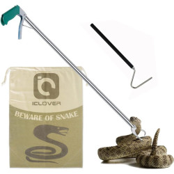 IC ICLOVER Professional - Juego de herramientas para atrapar serpiente