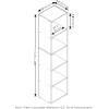 Escobilla de ducha multiusos de acero inoxidable para puerta de vidrio