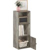 FURINNO 11107WH-GR 7 - Estantería reversible, 11 cubos, color blanco y verde