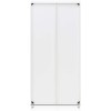 FURINNO 11107WH-GR 7 - Estantería reversible, 11 cubos, color blanco y verde