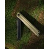 REMETTE Cuchillo de bolsillo táctico GD22K, cuchillo de bolsillo negro para hombres, apertura asistida por volteo, cuchillo