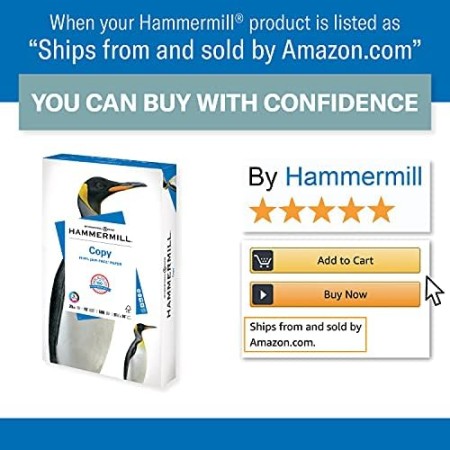 Hammermill Papel para copias, resmas individuales