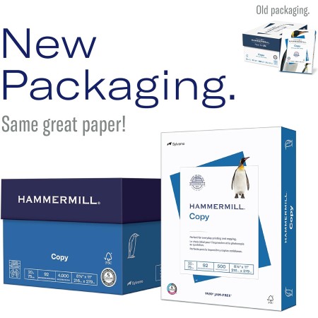 Hammermill Papel para copias, resmas individuales