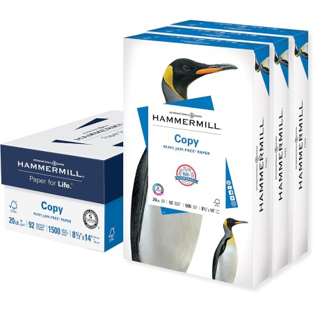 Hammermill Papel para copias, resmas individuales