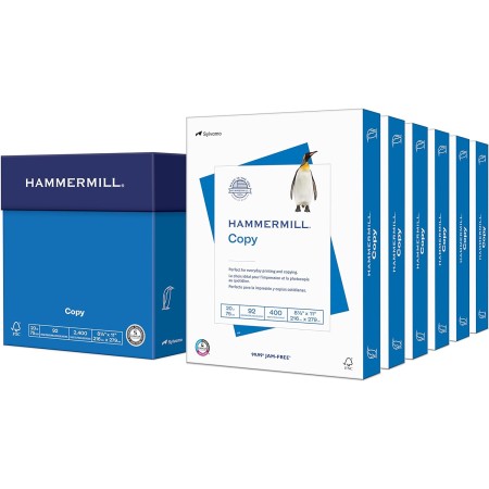 Hammermill Papel para copias, resmas individuales