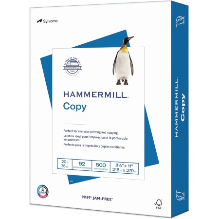 Hammermill Papel para copias, resmas individuales