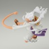 Banpresto - Una pieza - Dinero D. Luffy Gear 5, figura de colección de discos de batalla de Bandai Spirits