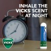 Vicks VapoInhalador, inhalador nasal portátil para llevar, no medicado, con refrescantes vapores, aroma a mentol, 2 barras