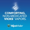 Vicks VapoInhalador, inhalador nasal portátil para llevar, no medicado, con refrescantes vapores, aroma a mentol, 2 barras