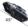Mostop Tanque de alta velocidad con control remoto, 4 WD, auto a control remoto, 2.4 GHz, camión del ejército, tanque de deriva