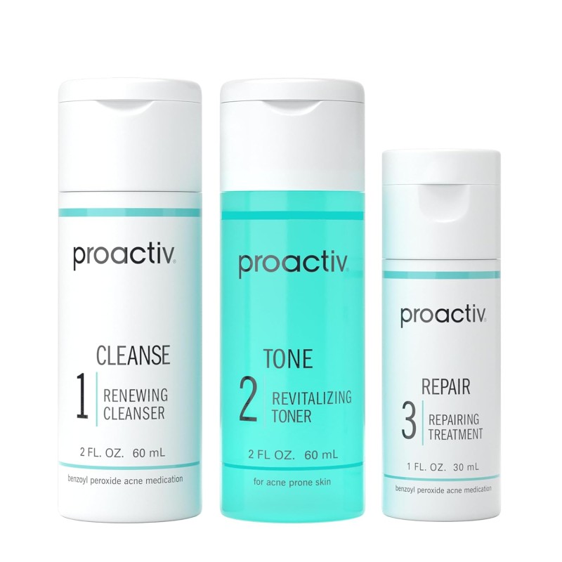 Kit de principiante, sistema de tratamiento acné de 3 pasos PROACTIV (30 días)