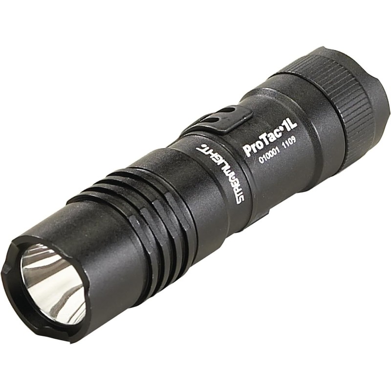 Streamlight 88061 ProTac 1L-1AA - Luz táctica profesional de doble combustible, 350 lúmenes, color negro