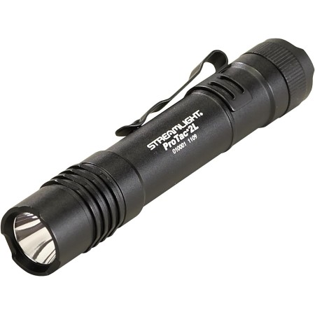 Streamlight 88061 ProTac 1L-1AA - Luz táctica profesional de doble combustible, 350 lúmenes, color negro