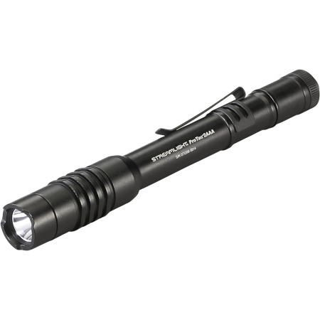 Streamlight 88061 ProTac 1L-1AA - Luz táctica profesional de doble combustible, 350 lúmenes, color negro