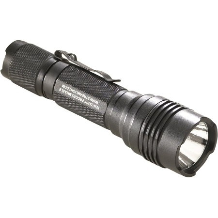 Streamlight 88061 ProTac 1L-1AA - Luz táctica profesional de doble combustible, 350 lúmenes, color negro