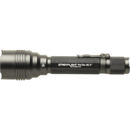 Streamlight 88061 ProTac 1L-1AA - Luz táctica profesional de doble combustible, 350 lúmenes, color negro