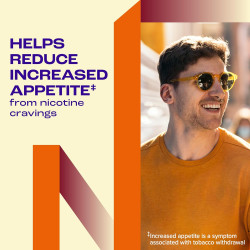 Nicorette Nicotine Gum 4mg - 100 PCS - FRUTAS