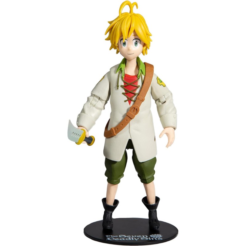 McFarlane Toys The Seven Deadly Sins Meliodas - Figura de acción de 7 pulgadas con accesorios