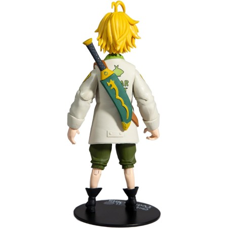 McFarlane Toys The Seven Deadly Sins Meliodas - Figura de acción de 7 pulgadas con accesorios