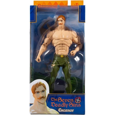 McFarlane Toys The Seven Deadly Sins Meliodas - Figura de acción de 7 pulgadas con accesorios