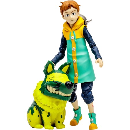 McFarlane Toys The Seven Deadly Sins Meliodas - Figura de acción de 7 pulgadas con accesorios