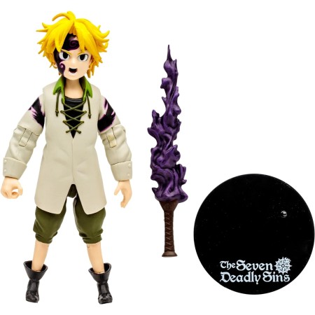 McFarlane Toys The Seven Deadly Sins Meliodas - Figura de acción de 7 pulgadas con accesorios