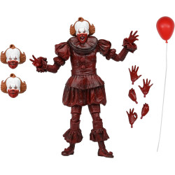 FIGURA DE ACCIÓN Ultimate Blood Pennywise - Bienvenido a Derry - NECA