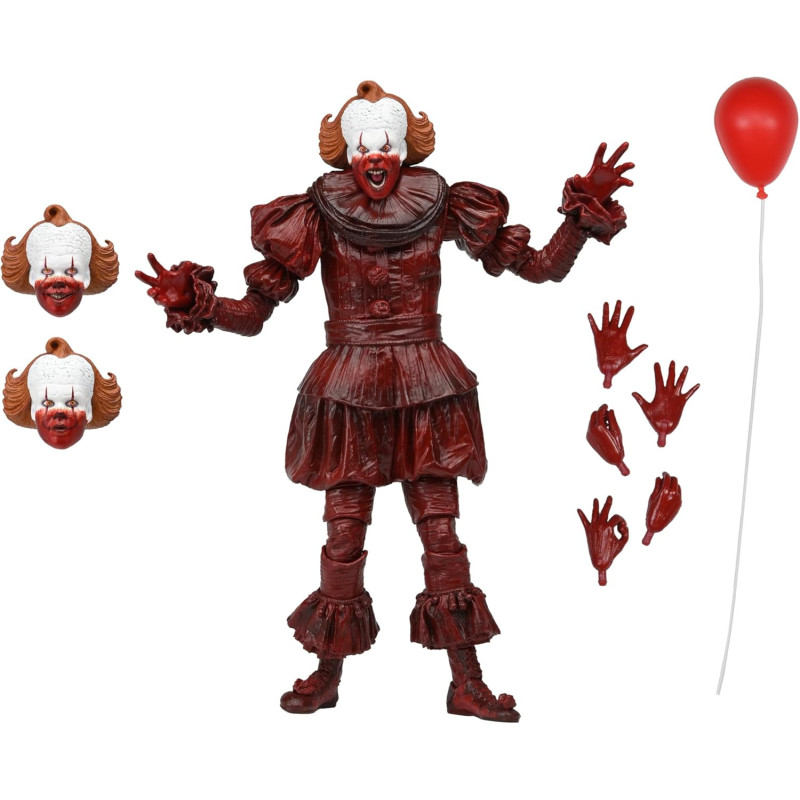 FIGURA DE ACCIÓN Ultimate Blood Pennywise - Bienvenido a Derry - NECA