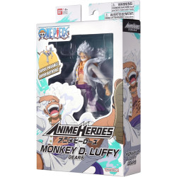 ANIME HEROES - One Piece - Figura de acción Monkey D. Luffy Gear 5