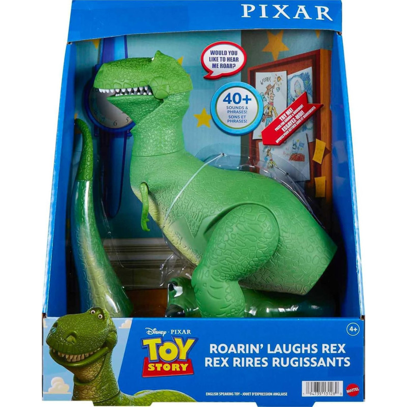 Mattel Disney y Pixar Toy Story Roarin' Laughs Rex
