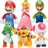 Mario - Juego de figuras de acción de 6 pulgadas