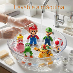 Mario - Juego de figuras de acción de 6 pulgadas