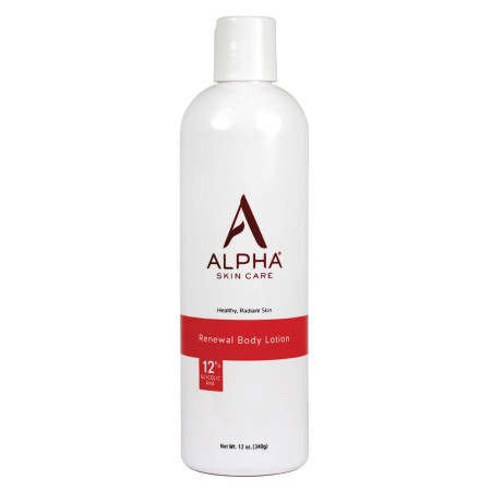 Loción revitalizadora corporal con 12 % ácido glicólico de Alpha Skin Care, Nuevo