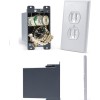 Caja fuerte de pared oculta para toma de corriente (instalación simple, se fija magnéticamente para un fácil uso) Ocultar