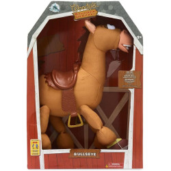 Figura de acción interactiva de Bullseye de Disney con sonido, Toy Story, 18 pulgadas