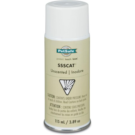PetSafe SSSCAT - Espray para mascotas para disuasión, repelente a prueba de movimiento para gatos y perros