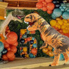 Halloween Inflatable Dinosaur Costume Adult Fancy Dinosaur Suit Blow up Trex Costume