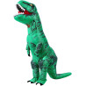 Disfraz inflable de dinosaurio verde de Halloween