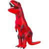 Disfraz inflable de dinosaurio Rojo de Halloween