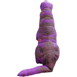 Disfraz inflable de dinosaurio Morado de Halloween