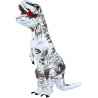 Disfraz inflable de dinosaurio Blanco de Halloween